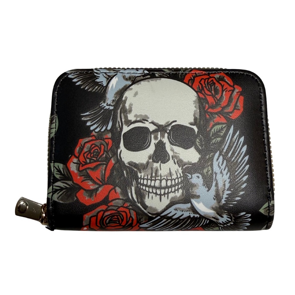Skull and Roses Wallet (0267)
